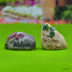 Miniature Model Stone Mix Colour 2Pcs (C0061-5/10) C0061-B