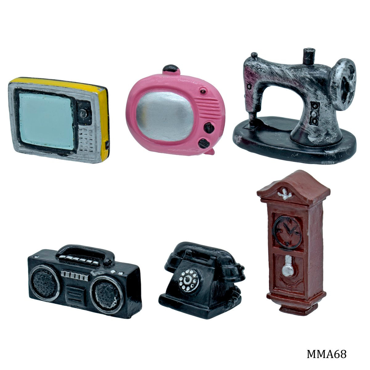 Miniature Model Vintage Coll 6Pc MMA68