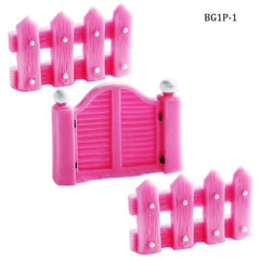 Model Accessories Boundary Gate Pink 1pcs BG1P-1
