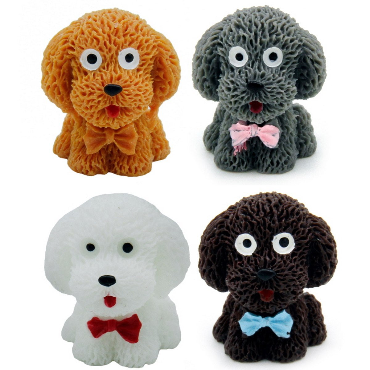 Model Accessories Fancy Dog 4 Pcs (C0308-1) DOG-4PS