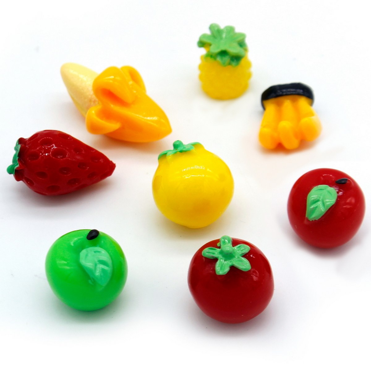 Model Accessories Fruit&Vegitable 8Pcs Bag FM8PCS
