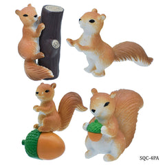 Model Accessories Squirrel 4Pcs SQC-4PA
