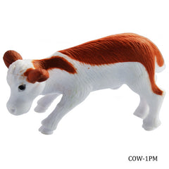 Model Plastic Cow Medium 1Pcs (C0173-6) COW-1PM