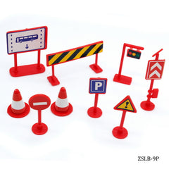 Model Signal Traffic Board Acce. 9PSet ZSLB-9P
