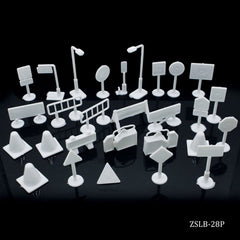 Model Signal Traffic Board Acce..28PSet ZSLB-28P