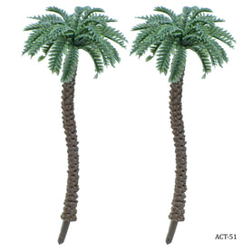 Artificial Miniature Coconut Tree Dark Green 7CM 2Pcs ACT-51
