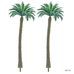 Artificial Miniature Coconut Tree DarkGreen 12CM 2Pcs ACT-53