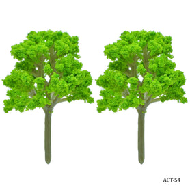 Artificial Miniature Tree Green 8Cm 2 Pcs ACT-54