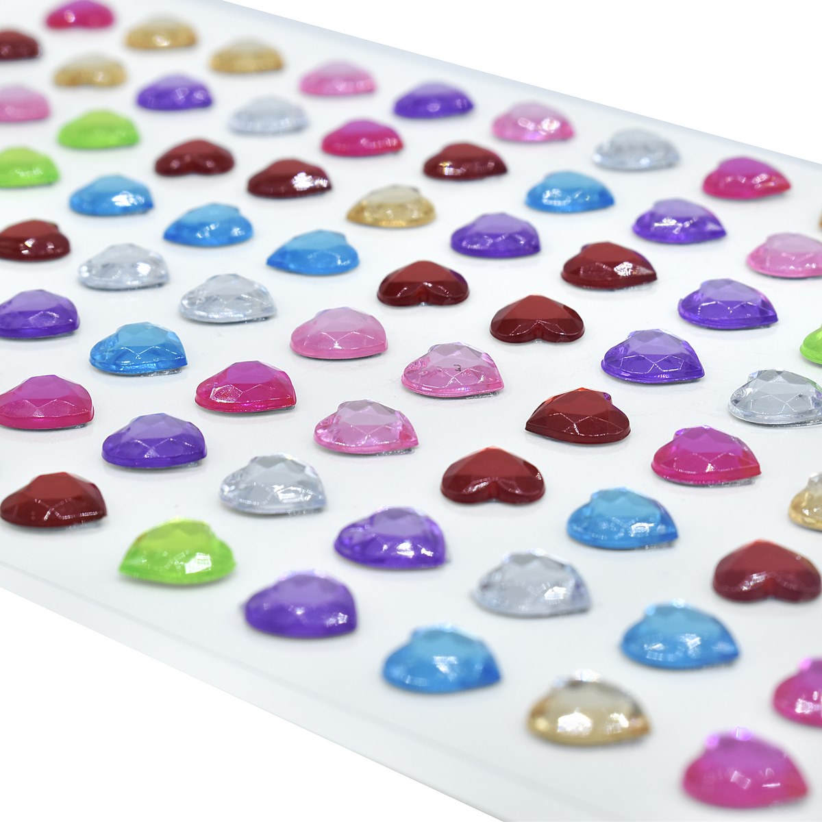 Sticker Crystal Round Multi Colour XF8812M