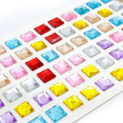 Sticker Diamond Multi Square Meduim Sdcf2