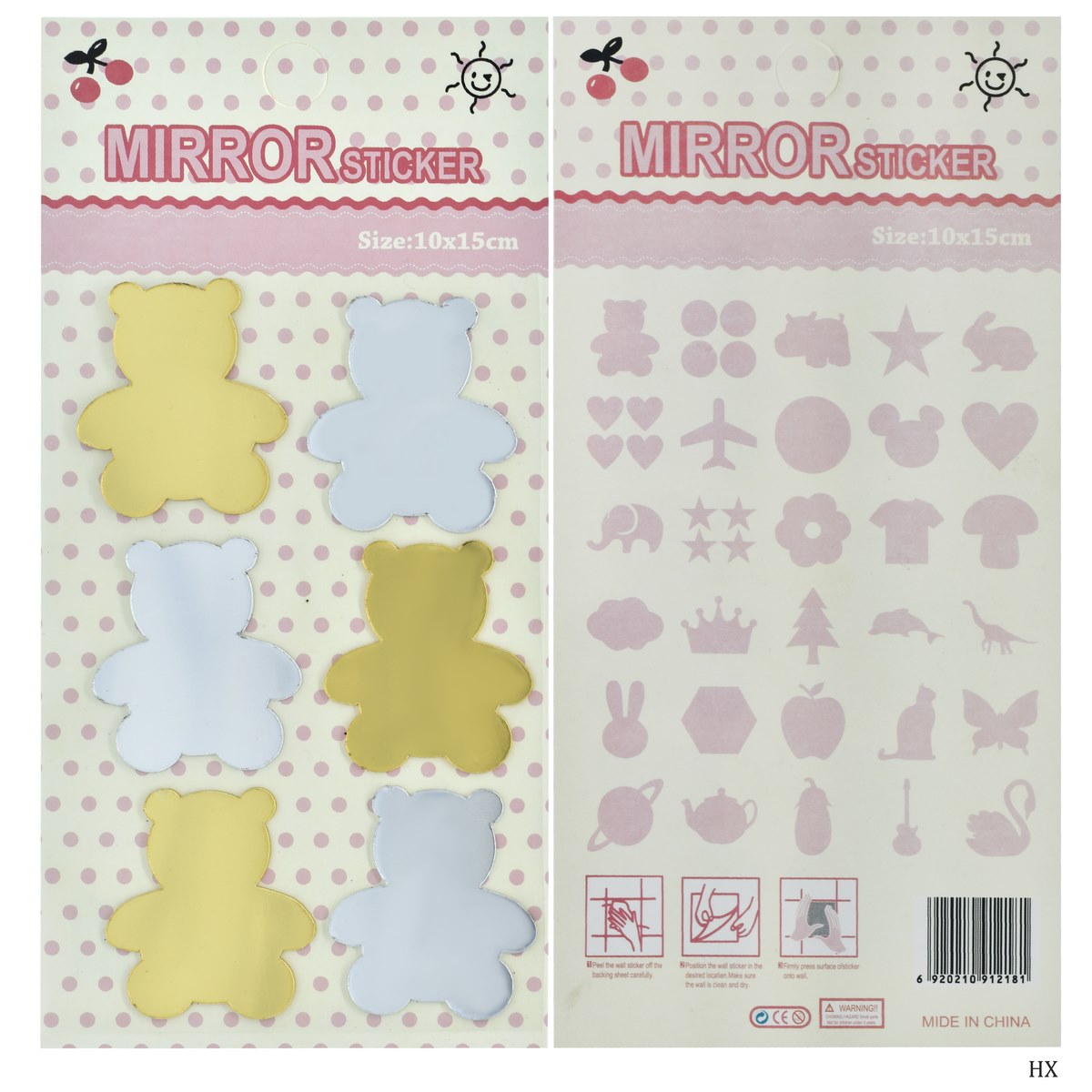 Sticker Mirror HX