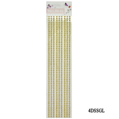 Sticker Pearl Golden Twinkle Jewel Seal 4DSSGL