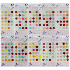 Sticker Twinkle Jewel Seat Rose Big Multi 16Dsrmc