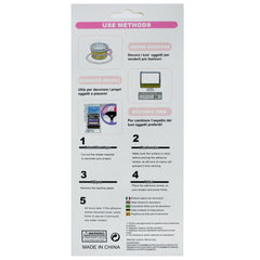 Sticker Twinkle Jewel Seat Rose Big Multi 16Dsrmc