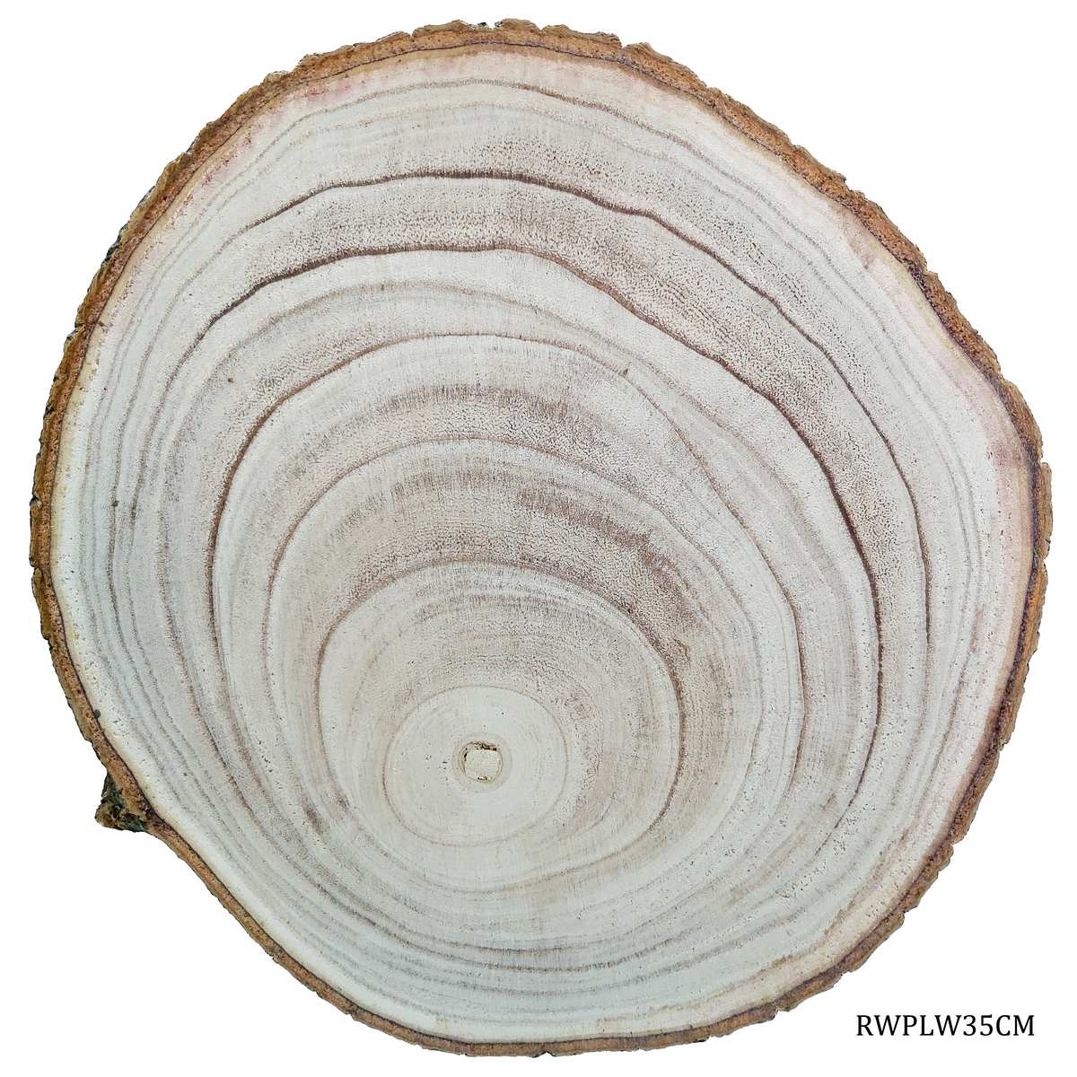 Round Wood Plate Light Weight 30cmto35cm RWPLW35CM