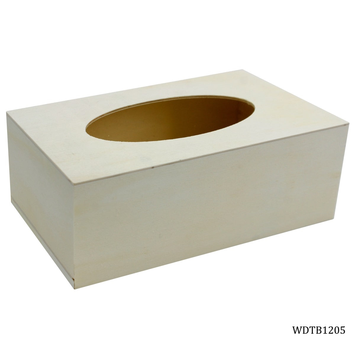 Wooden Decoupage Tissue Box Big WDTB1205