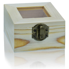Wooden Empty Box Small Top Window 44295