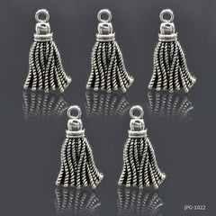 Metal Craft Fitting Silver 10 Pcs JPG-1022