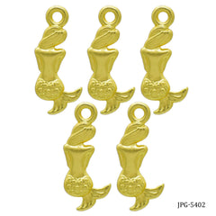 Metal Craft Fitting Gold 5 Pics JPG-5402