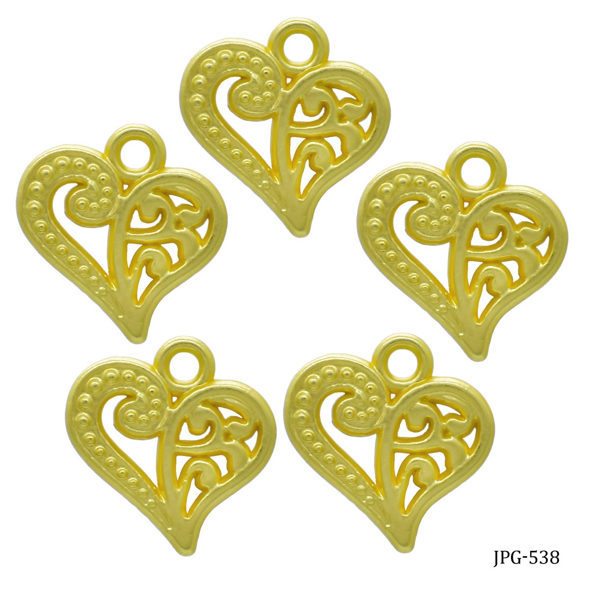 Metal Craft Fitting Gold 5 Pics JPG-538