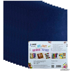 A3 Nonwoven Felt Sheet Dark Blue A3DBL857