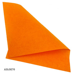 A3 Nonwoven Felt Sheet Light Orange 70 A3LOE70