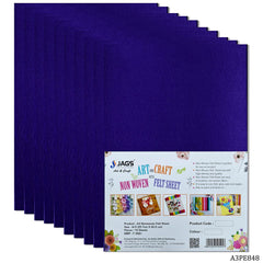A3 Nonwoven Felt Sheet Purple A3PE848