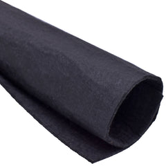 A4 Nonwoven Felt Sheet 3 Mm 1 Pcs Black A4Nf3Mm-1