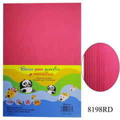 A4 Foam Sheet Without Sticker Red 8198RD