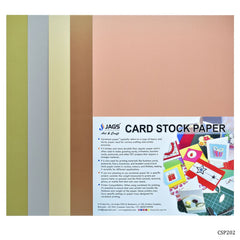 Card Stock Paper 250GSM 5 Pcs Colour Texture CSP202