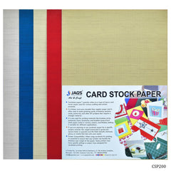 Card Stock Paper 250GSM 5 Pcs Colour Velvat Touch CSP200