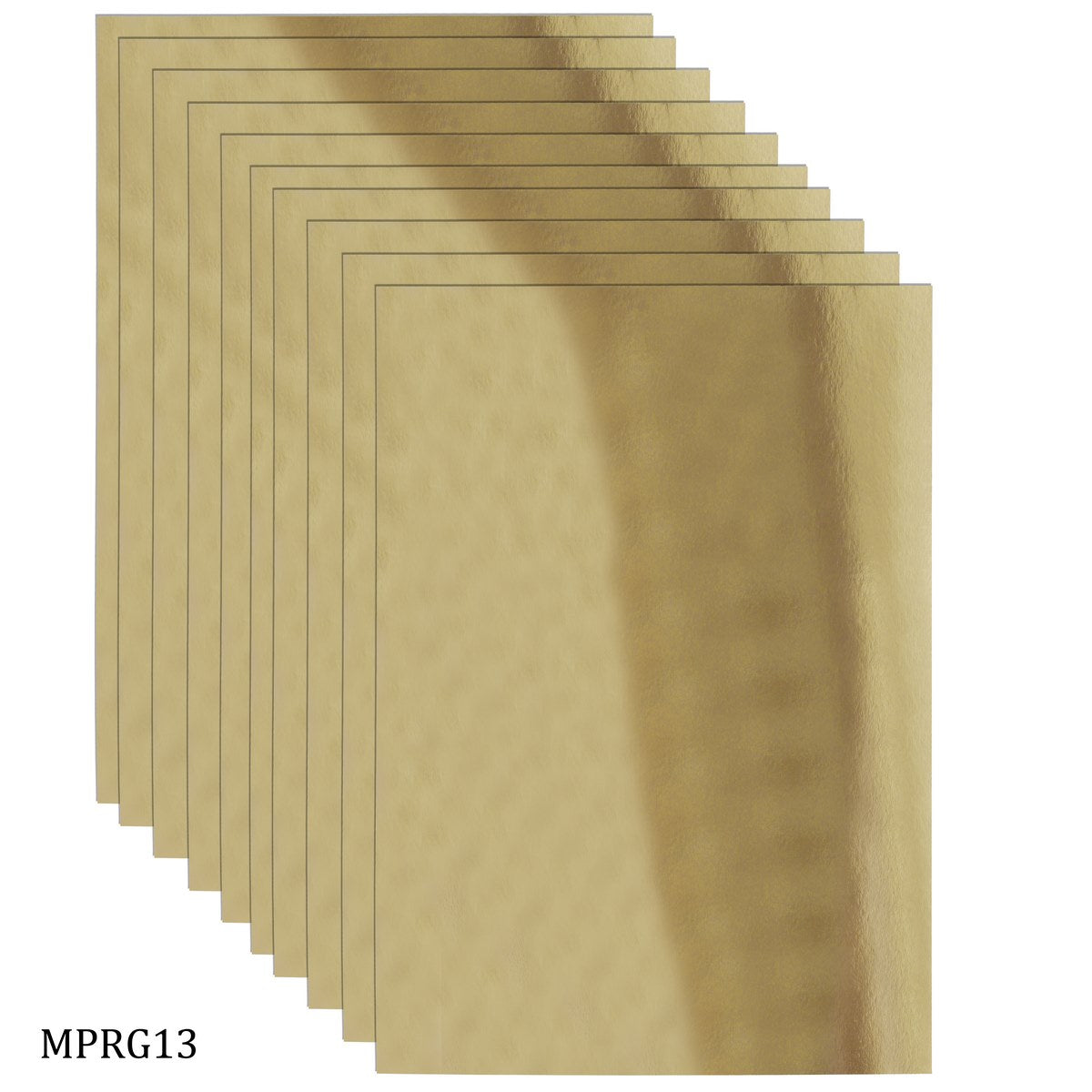 Craft Paper Mirro Rose Gold Fines 10 SeetA4 MPRG13