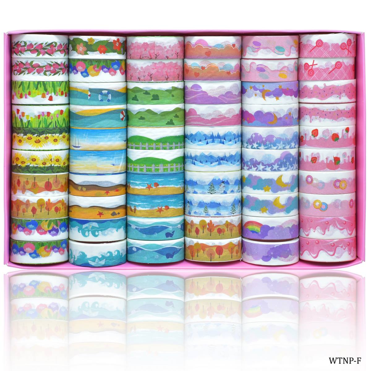 Craft Tape Paper Tape 1.5x2M 60Pcs Box WTNP-F