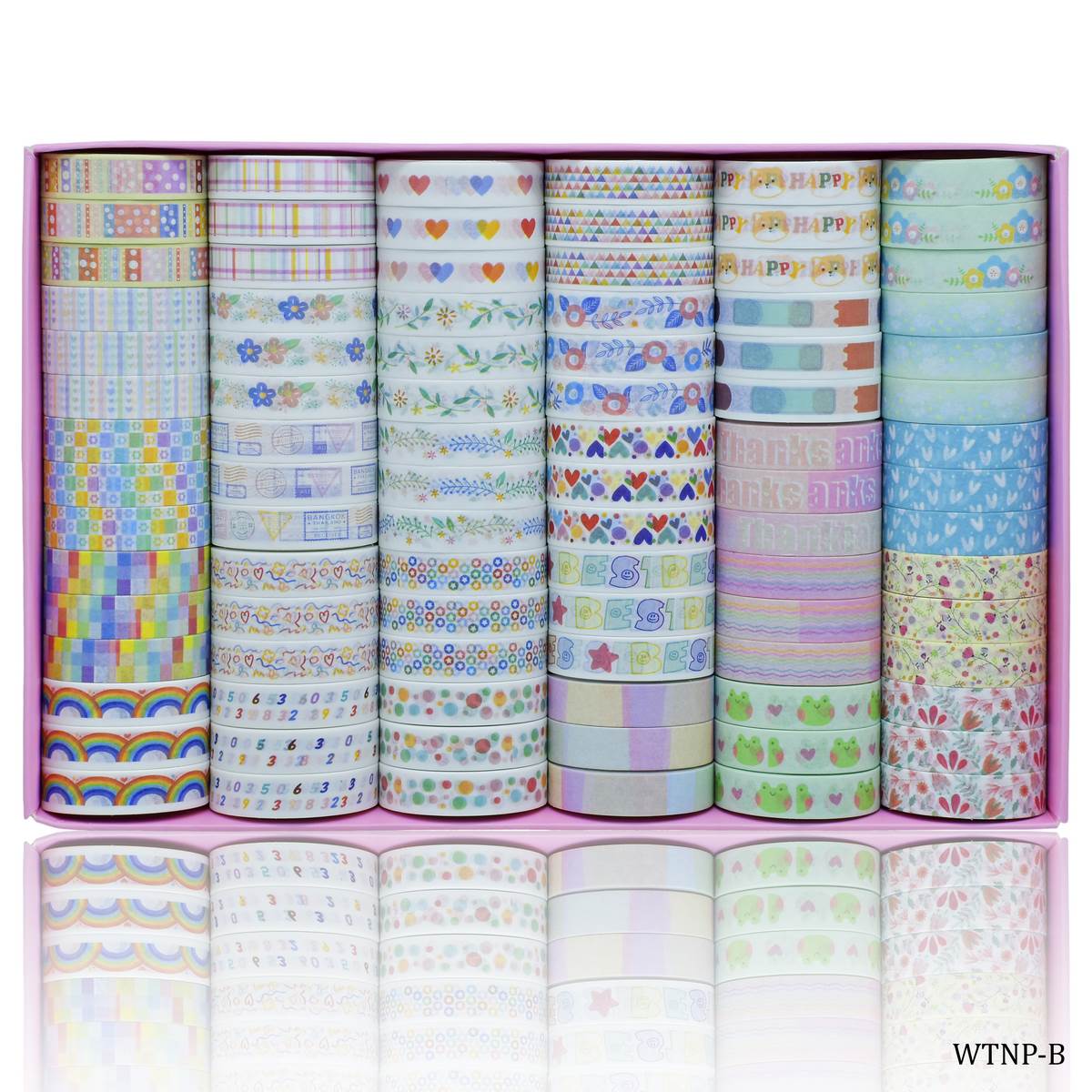 Craft Tape Paper Tape 1x3M 90Pics Box WTNP-B