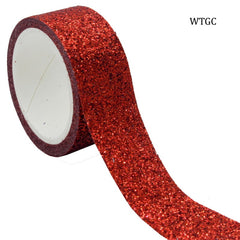 Craft Tape Washi 1.5x2m 60pcs Design Glitter Colour WTGC