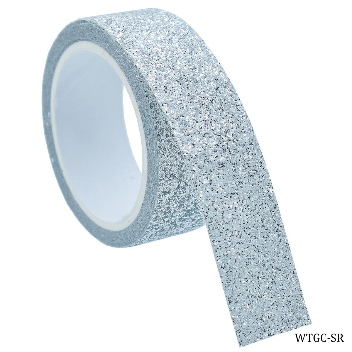 Craft Tape Washi 1pcs Glitter Silver Colour WTGC-SR