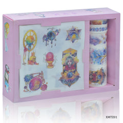 Craft Tape Washi 2M+10Pcs Box XMTZ01