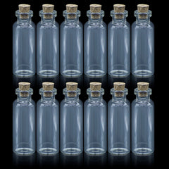 Glass Messages Bottle 12 Pcs Set 18*50 50MM GMB18X50