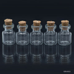 Glass Messages Bottle 16x22 15Pcs Set GB16X22