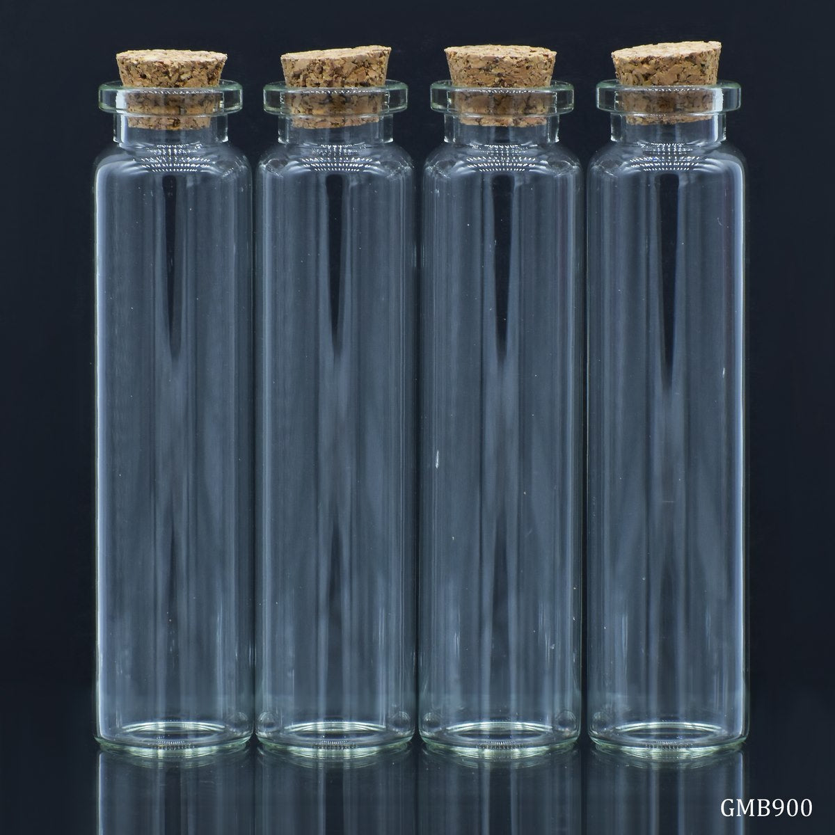 Glass Messages Bottle 4pcs Set 22*90 90MM GMB900
