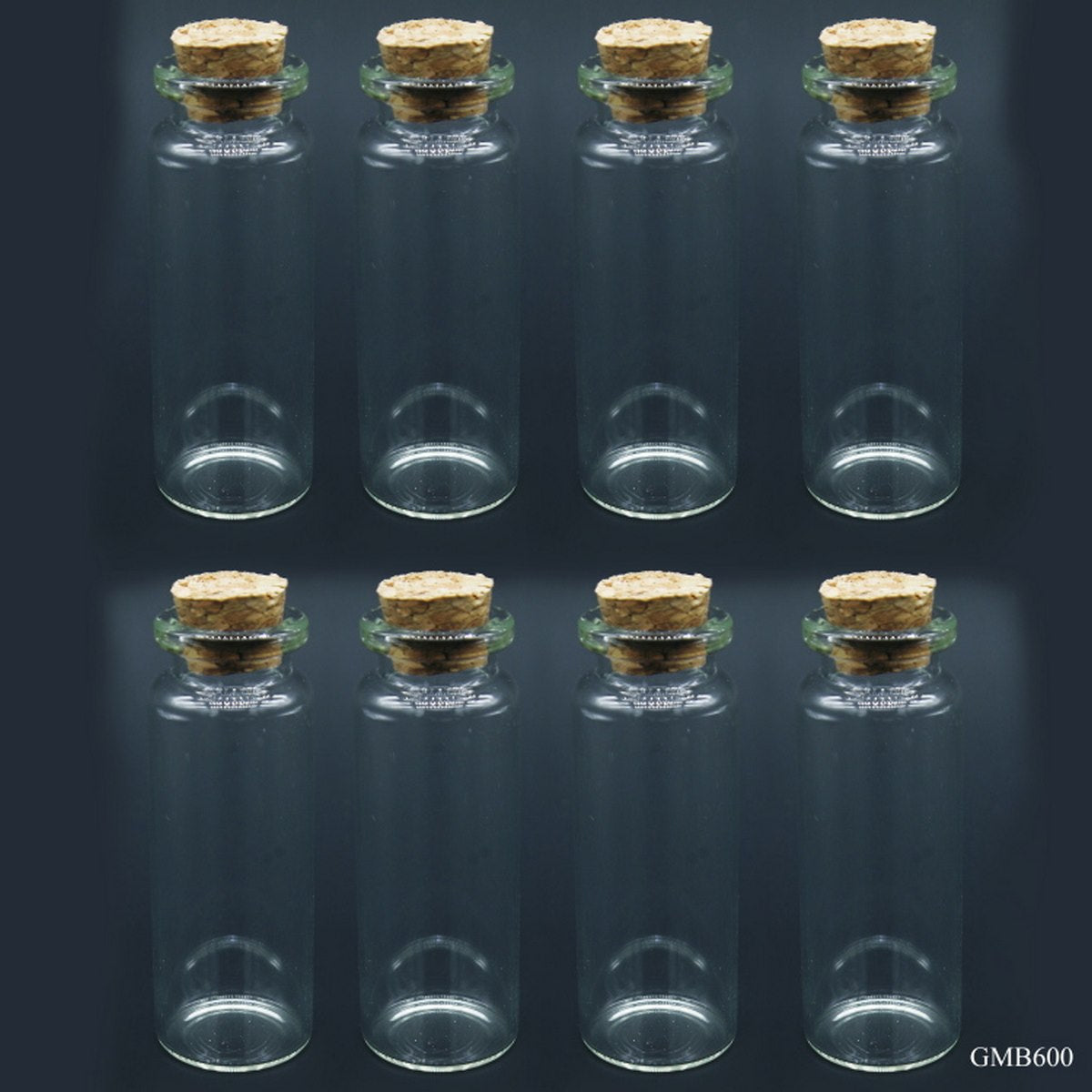 Glass Messages Bottle 8pcs Set 22*60 60MM GMB600