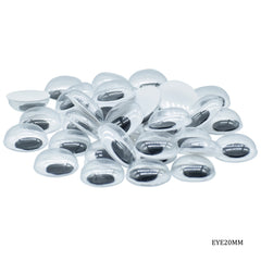 Craft Googly Eye 20MM 40Pcs EYE20MM