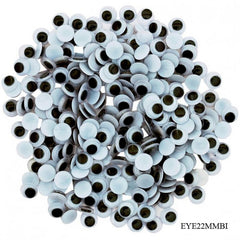Craft Googly Eye EYE22MM Big Pkd EYE22MMBI (1000)