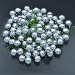 Artificial Flower Polons 1.2 CM Silver AFP7-SR