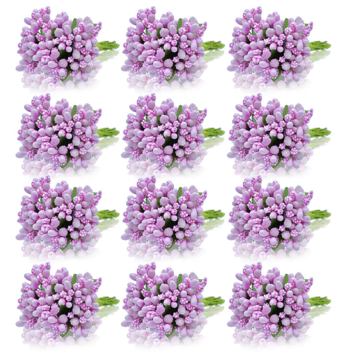 Artificial Flower Polons 144 Pics Baby Pink AFP144-BPK