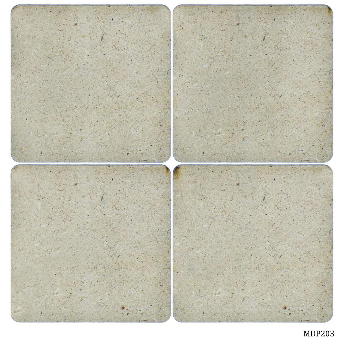 MDF DIY Plate 2 Inch 4 Pcs Set Square 2 No MDP203