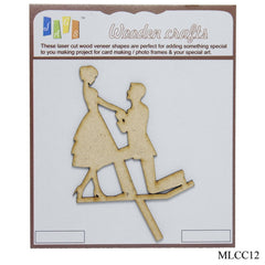 MDF Laser Cutting Couple Propose MLCC12