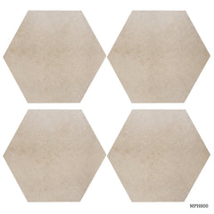 MDF Plate Hexagon 8X8 4MM 4 Pics MPH800