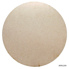 MDF Plate Round 12X12 4MM 1 Pcs MPR1200