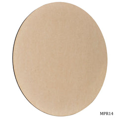 MDF Plate Round 14 Inch 4mm MPR14